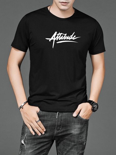 men letter graphic tee l9xg#, White;black