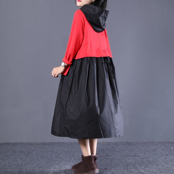 korean style harajuku oversized autumn dress casual retro colour long correspondence sewn in loose hoodie f2324 7oyr, Black;gray
korean style harajuku oversized autumn dress casual retro colour long correspondence sewn in loose hoodie f2324 7oyr, Black;gray