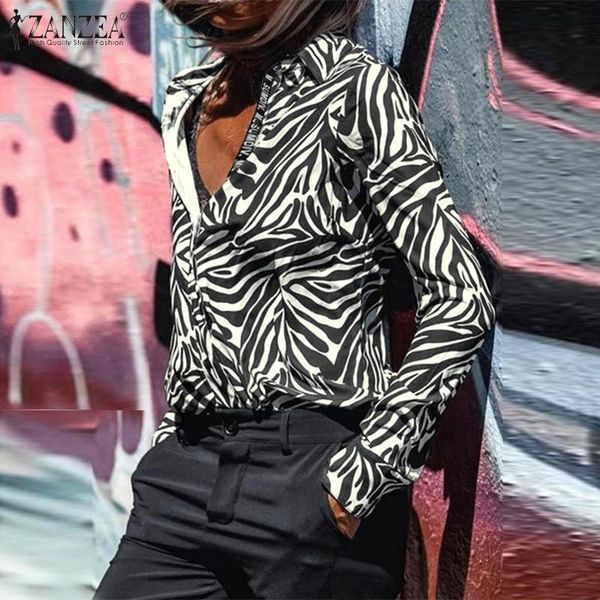 jacket 2021 spring zebra print women blouse stylish shirts streetwear casual long sleeve lapel female loose blusa plus size, Black;brown
jacket 2021 spring zebra print women blouse stylish shirts streetwear casual long sleeve lapel female loose blusa plus size, Black;brown
