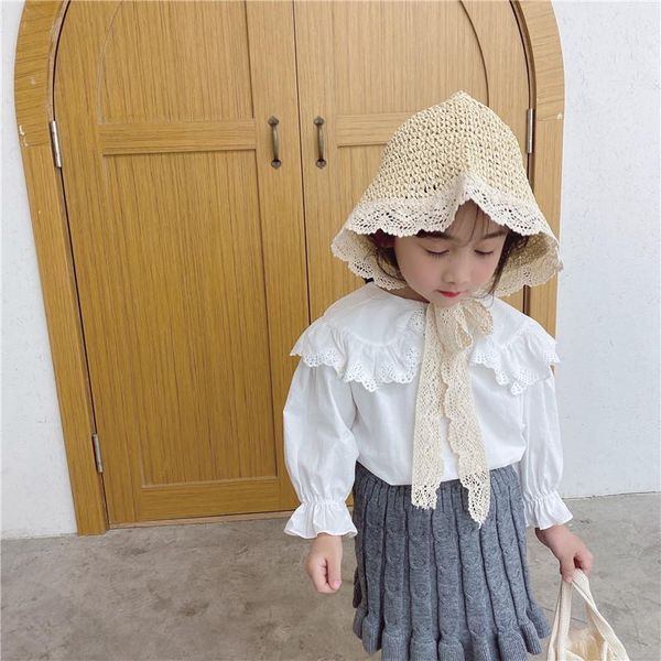 shirts spring arrival korean style cotton all-match princess long sleeve shirt with big lace collar for cute sweet baby girls, White;black
shirts spring arrival korean style cotton all-match princess long sleeve shirt with big lace collar for cute sweet baby girls, White;black