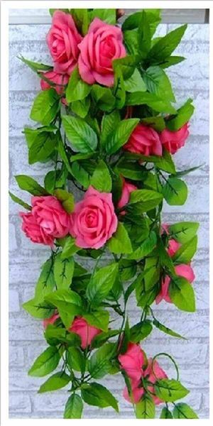 decorative flowers & wreaths artificial silk flower garland vine ivy wedding home favor garden party decor multi-color rose beauty festival
decorative flowers & wreaths artificial silk flower garland vine ivy wedding home favor garden party decor multi-color rose beauty festival