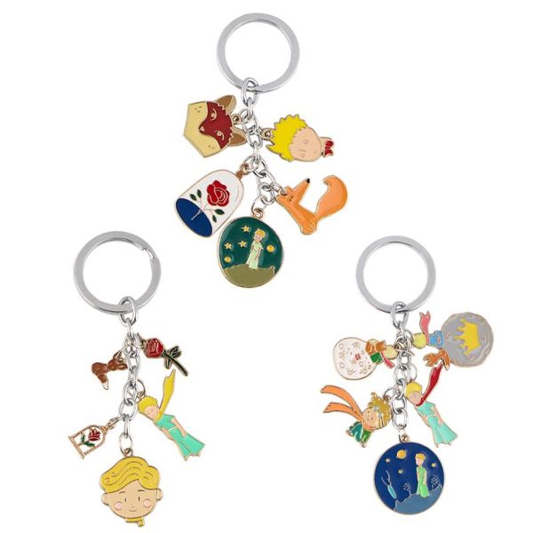 keychains sp1074 the little prince fashion keychain cute decor bag pendant car key hanging accessories charm gift, Silver
keychains sp1074 the little prince fashion keychain cute decor bag pendant car key hanging accessories charm gift, Silver