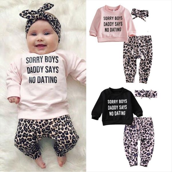 baby spring autumn clothing toddler newborn girl clothes long sleeve t shirt leopard pants 3pcs tracksuit outfit, White
baby spring autumn clothing toddler newborn girl clothes long sleeve t shirt leopard pants 3pcs tracksuit outfit, White