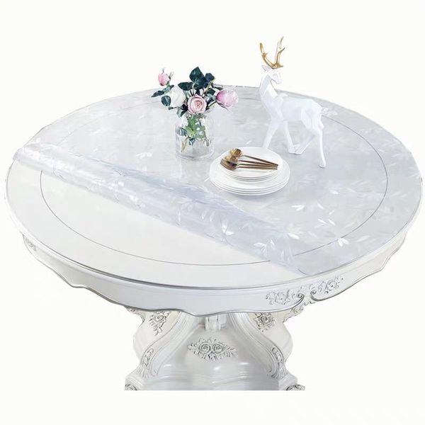 table cloth 2021 pvc round transparent cover dinning waterproof tablecloth desk pad soft glass heavy duty plastic clear mat
table cloth 2021 pvc round transparent cover dinning waterproof tablecloth desk pad soft glass heavy duty plastic clear mat
