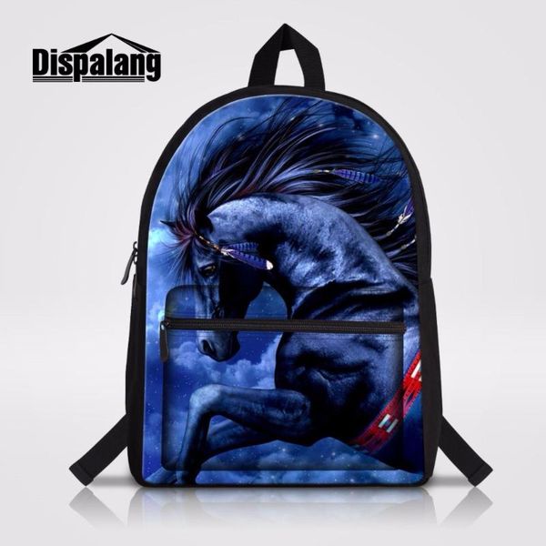 backpack dispalang crazy horse 3d prints customized bagpack with water holder school book bags for lapmochila
backpack dispalang crazy horse 3d prints customized bagpack with water holder school book bags for lapmochila