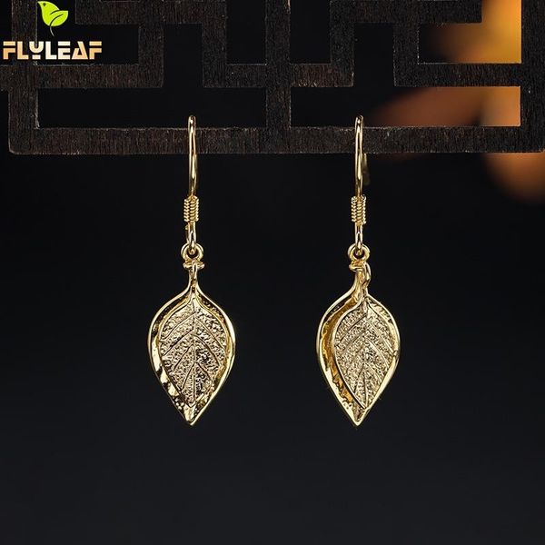 925 sterling silver basil leaves drop earrings for women ins pop female 18k gold fashion jewelry flyleaf
925 sterling silver basil leaves drop earrings for women ins pop female 18k gold fashion jewelry flyleaf