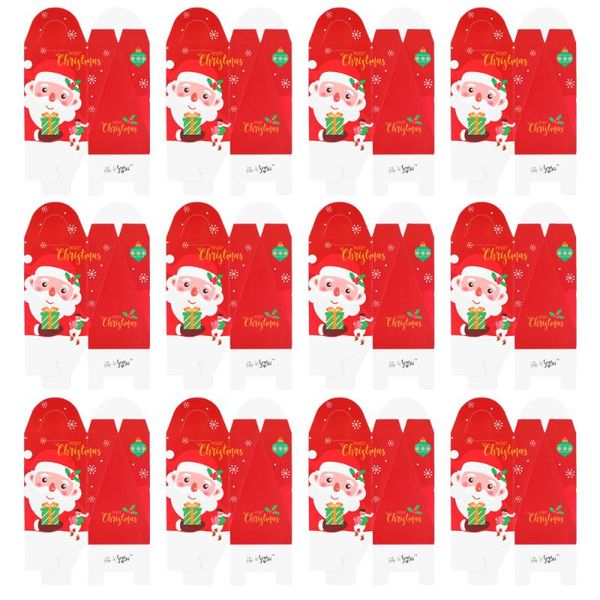 12pcs lovely candy boxes christmas santa claus gift (without ribbon) wrap
12pcs lovely candy boxes christmas santa claus gift (without ribbon) wrap