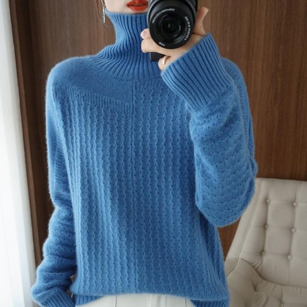 women's sweaters 2021 autumn and winter sweater women pile collar wool solid color high cashmere thick loose knit bottoming shirt, White;black
women's sweaters 2021 autumn and winter sweater women pile collar wool solid color high cashmere thick loose knit bottoming shirt, White;black