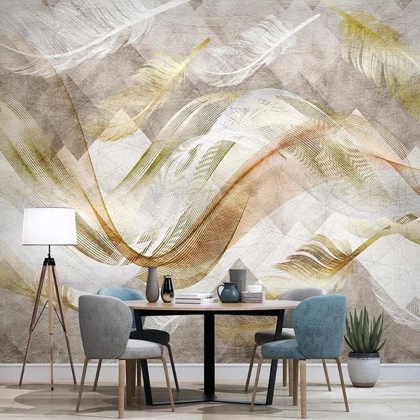 wallpapers custom wall mural modern art painting wallpaper minimalist abstract line feather
wallpapers custom wall mural modern art painting wallpaper minimalist abstract line feather