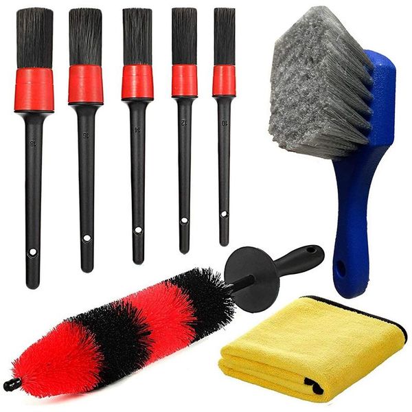 car sponge wheel & tire brush , detailing kit for cleans dirty tires releases dirt and road grime 8pcs
car sponge wheel & tire brush , detailing kit for cleans dirty tires releases dirt and road grime 8pcs