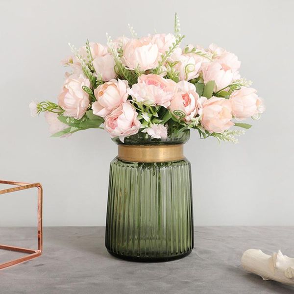 decorative flowers & wreaths artificial rose bouquet fake floral decor home office silk cloth wedding party plant, blue
decorative flowers & wreaths artificial rose bouquet fake floral decor home office silk cloth wedding party plant, blue