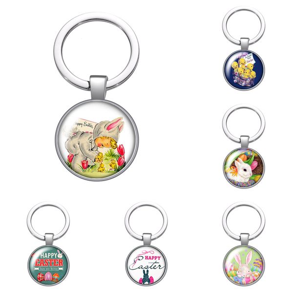 happy easter day rabbit eggs glass cabochon keychain bag car key chain ring holder silver color keychains for men women gifts
happy easter day rabbit eggs glass cabochon keychain bag car key chain ring holder silver color keychains for men women gifts