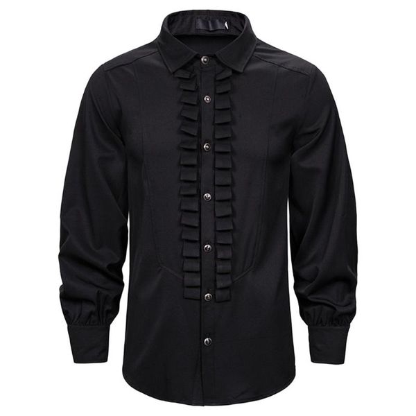 fashion men bandage long sleeve medieval shirt gothic man blouse slim fit male shirts para hombre streetwear men's casual, White;black
fashion men bandage long sleeve medieval shirt gothic man blouse slim fit male shirts para hombre streetwear men's casual, White;black