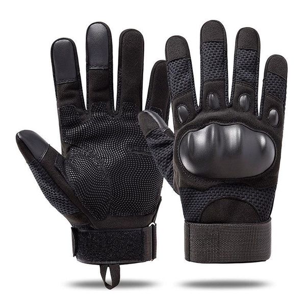 cycling gloves windproof touch screen mountaineering bicycle tactical wear-resistant breathable full finger, Black
cycling gloves windproof touch screen mountaineering bicycle tactical wear-resistant breathable full finger, Black