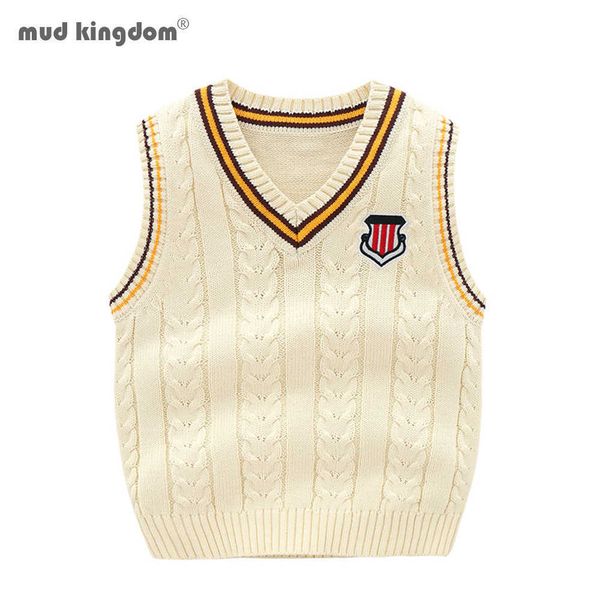 mudkingdom boys sweaters vest sleeveless knitted v-neck casual autumn clothes 210615, Blue
mudkingdom boys sweaters vest sleeveless knitted v-neck casual autumn clothes 210615, Blue