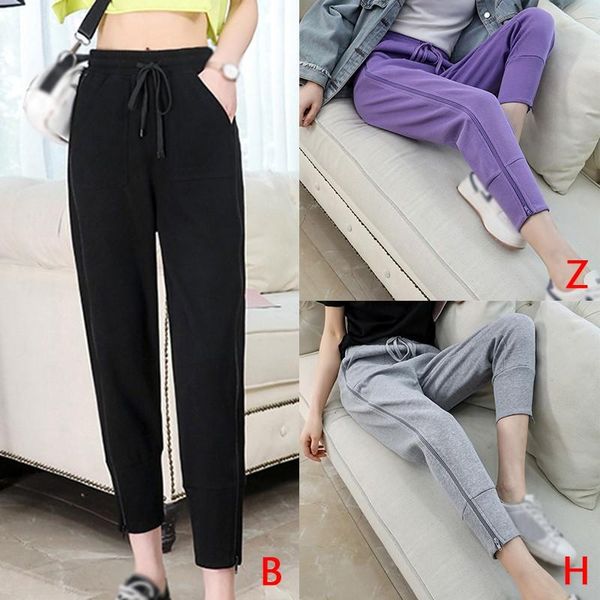 women's pants & capris summer fashion korean style thin slim fit wild loose casual sports ankle-length, Black;white
women's pants & capris summer fashion korean style thin slim fit wild loose casual sports ankle-length, Black;white