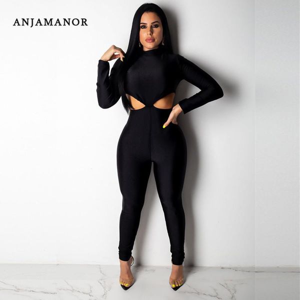 women's jumpsuits & rompers anjamanor long sleeve cut out bodycon jumpsuit women clothes 2021 autumn black white one piece outfit clubw
women's jumpsuits & rompers anjamanor long sleeve cut out bodycon jumpsuit women clothes 2021 autumn black white one piece outfit clubw