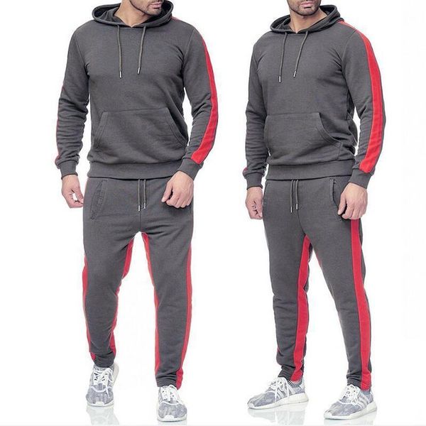 men's tracksuits men 2 piece sets 2021 brand autumn winter print hooded sweatshirt+pants pullover hoodie sportwear suit ropa hombre, Gray
men's tracksuits men 2 piece sets 2021 brand autumn winter print hooded sweatshirt+pants pullover hoodie sportwear suit ropa hombre, Gray