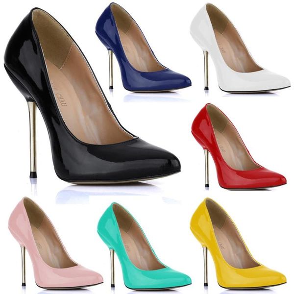 patent career office shoe women pointed toe stiletto high heels concise ladies pumps zapatos mujer 3845a-a1 dress shoes, Black
patent career office shoe women pointed toe stiletto high heels concise ladies pumps zapatos mujer 3845a-a1 dress shoes, Black