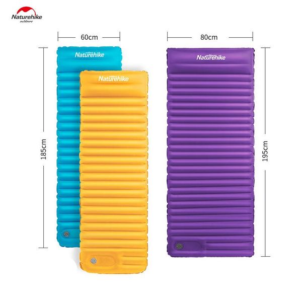 naturehike press inflatable mattress air bed thicken camping mat with pillow lightweight outdoor tent sleeping pad nh18q001-d pads
naturehike press inflatable mattress air bed thicken camping mat with pillow lightweight outdoor tent sleeping pad nh18q001-d pads