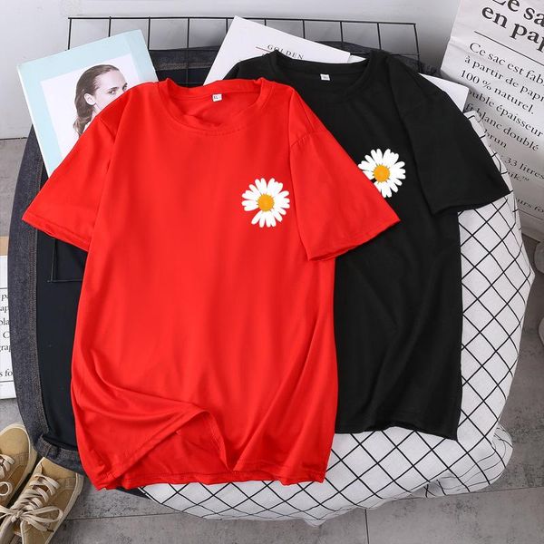 women's t-shirt qrxiaer young lover tee fashion casual summer short sleeve plant floral sunflower shirt for women clothing couple, White
women's t-shirt qrxiaer young lover tee fashion casual summer short sleeve plant floral sunflower shirt for women clothing couple, White