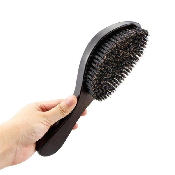 long handle pig bristles cleaning hair transfer large remove comb beard brush barber nylon curved accessories a1b5 brushes, Silver
long handle pig bristles cleaning hair transfer large remove comb beard brush barber nylon curved accessories a1b5 brushes, Silver