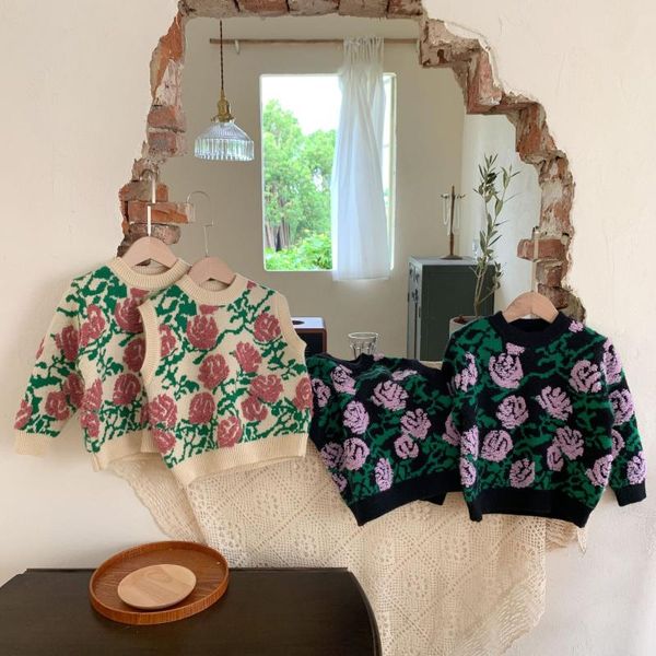 pullover 2021 girls floral knitted sweaters cotton autumn cardigan sweater kids clothes 2-7 years, Blue
pullover 2021 girls floral knitted sweaters cotton autumn cardigan sweater kids clothes 2-7 years, Blue