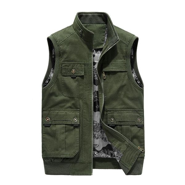 men's vests vest men outdoor leisure pure cotton multi-pocket waistcoat pography fishing tooling zipper sleeveless jacket, Black;white
men's vests vest men outdoor leisure pure cotton multi-pocket waistcoat pography fishing tooling zipper sleeveless jacket, Black;white