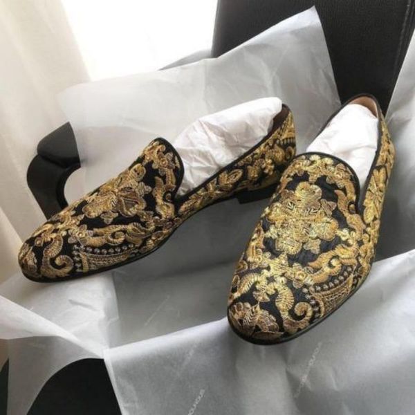 dress shoes men embroidered handcrafted sliding into classic men's shoes casual male ankle fashion fall fight designer kr367 f71e, Black
dress shoes men embroidered handcrafted sliding into classic men's shoes casual male ankle fashion fall fight designer kr367 f71e, Black