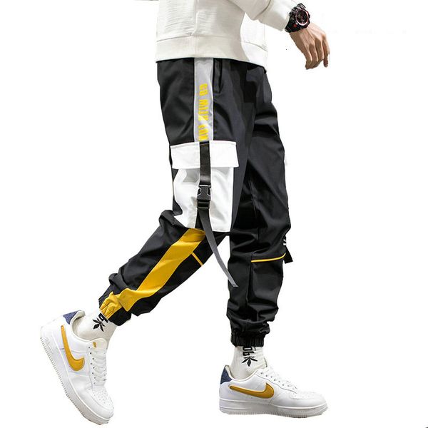 men's pants streetwear black men joggers pants of men's big pockets hiphop ribbons cargo overalls sweatpants manly clothes dbkt
men's pants streetwear black men joggers pants of men's big pockets hiphop ribbons cargo overalls sweatpants manly clothes dbkt