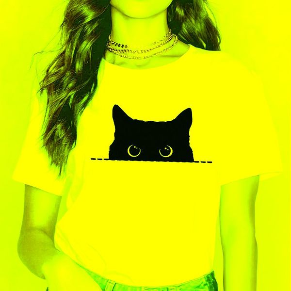 women t-shirts t shirt cat face clothing 90s trend summer autumn ladies print lady womens graphic female tee t-shirt women's, White
women t-shirts t shirt cat face clothing 90s trend summer autumn ladies print lady womens graphic female tee t-shirt women's, White