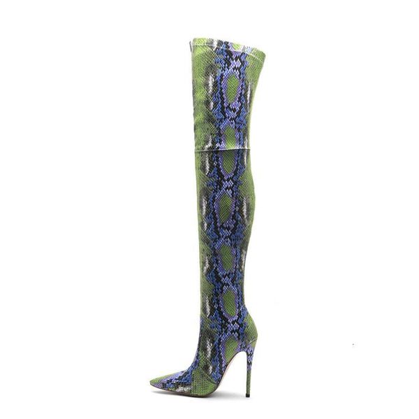 boots cocoafoal snakeskin women's over the knee woman high heel botas thigh fashion shoes k3up, Black
boots cocoafoal snakeskin women's over the knee woman high heel botas thigh fashion shoes k3up, Black