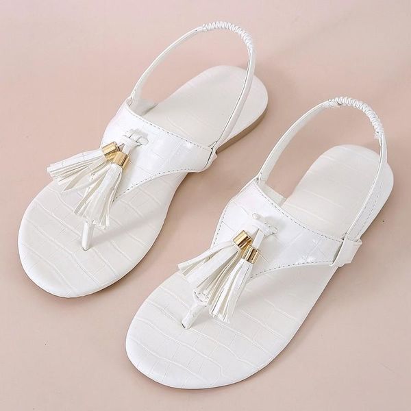 women tassels slingback sandals open toe gladiator summer bohemia peep casual comfort flat white shoes plus size 42, Black
women tassels slingback sandals open toe gladiator summer bohemia peep casual comfort flat white shoes plus size 42, Black