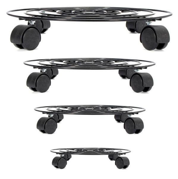 planters & pots black 4 sizes metal round flower plant pot tray wheels heavy planter flowers mover trolley plate stand holder garden tools
planters & pots black 4 sizes metal round flower plant pot tray wheels heavy planter flowers mover trolley plate stand holder garden tools