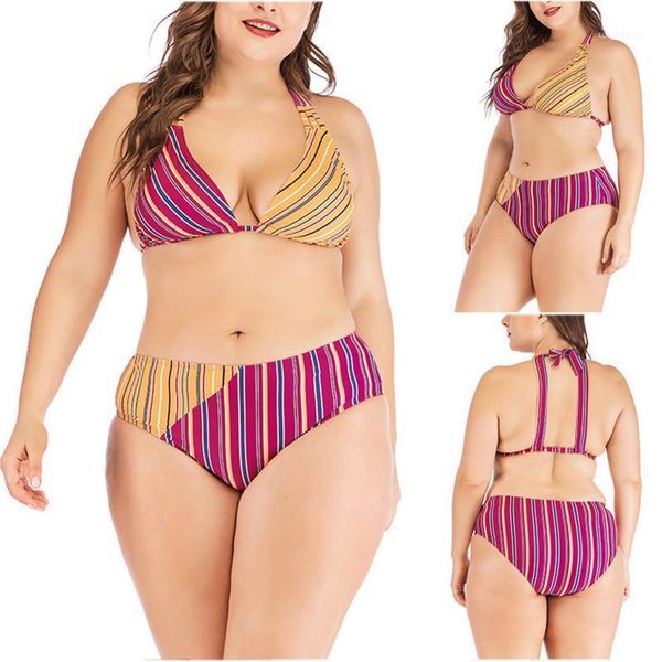 women's swimwear 5xl plus size women fashion stripe print bikini set swimsuit beachwear padded bathing suit maillot de bain femme, White;black
women's swimwear 5xl plus size women fashion stripe print bikini set swimsuit beachwear padded bathing suit maillot de bain femme, White;black