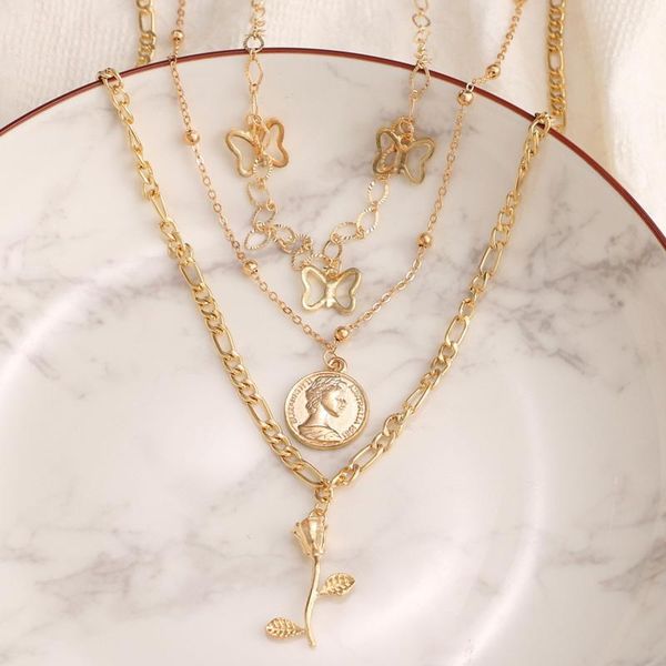 chokers women vintage multi layered women's necklaces pearl round coin gold bohemia fashion long pendant necklace 2021 jewelry, Golden;silver
chokers women vintage multi layered women's necklaces pearl round coin gold bohemia fashion long pendant necklace 2021 jewelry, Golden;silver