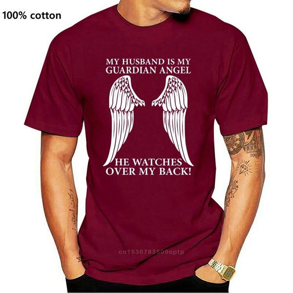 men's t-shirts summer my husband is guardian angel men tshirt awesome camisas shirt classical hiphop, White;black
men's t-shirts summer my husband is guardian angel men tshirt awesome camisas shirt classical hiphop, White;black