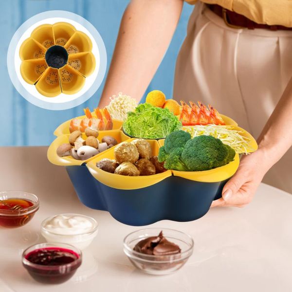 1pc rotating fruit platter home vegetable drain baskets detachable basket kitchen storage & organization
1pc rotating fruit platter home vegetable drain baskets detachable basket kitchen storage & organization