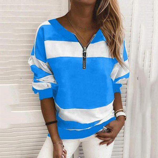 women's blouses & shirts women blouse striped print zipper vintage elegant long sleeves casual autumn v neck plus size pullover, White
women's blouses & shirts women blouse striped print zipper vintage elegant long sleeves casual autumn v neck plus size pullover, White