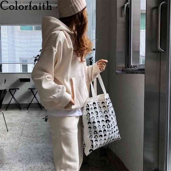 autumn winter women sets two pieces hoodies and sporty pants pocket oversized lady tracksuit suits ws7643 210427, White
autumn winter women sets two pieces hoodies and sporty pants pocket oversized lady tracksuit suits ws7643 210427, White