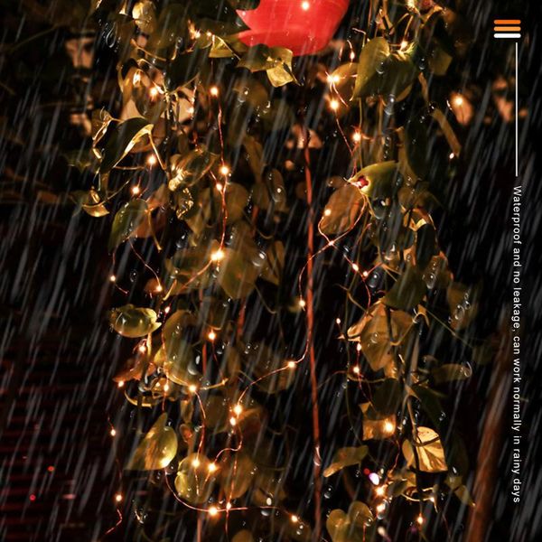 party decoration led solar string lights outdoor 8 modes starry copper wire waterproof fairy christmas wedding home ac889
party decoration led solar string lights outdoor 8 modes starry copper wire waterproof fairy christmas wedding home ac889