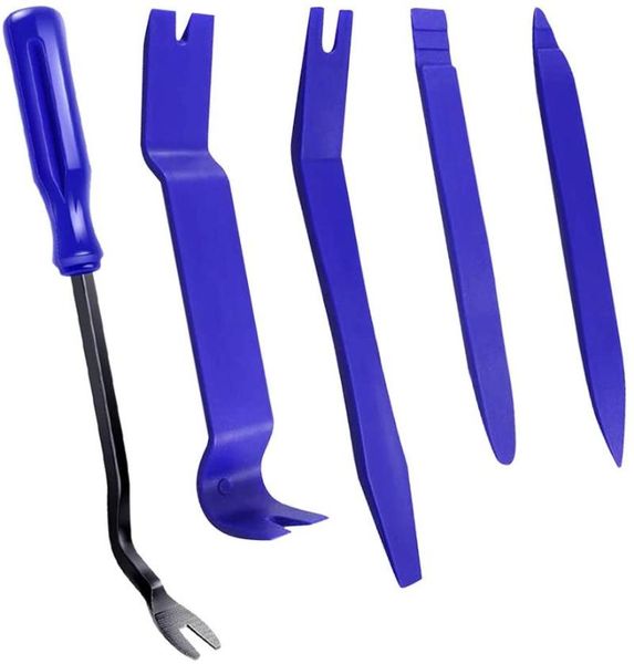 party favor 5pcs plastic trim removal tool car radio panel door clip dashboard auto herramientas mecanicas 
party favor 5pcs plastic trim removal tool car radio panel door clip dashboard auto herramientas mecanicas