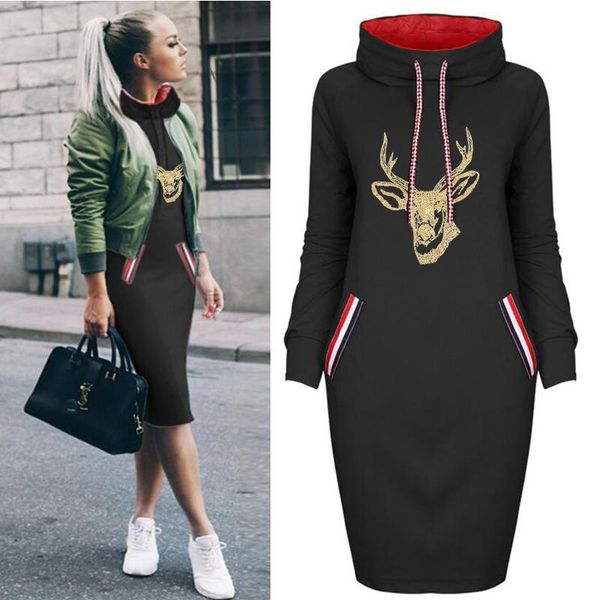 casual dresses autumn winter christmas women dress elk print thin plus size black long sleeve bodycon elegant party robe vestidos, Black;gray
casual dresses autumn winter christmas women dress elk print thin plus size black long sleeve bodycon elegant party robe vestidos, Black;gray