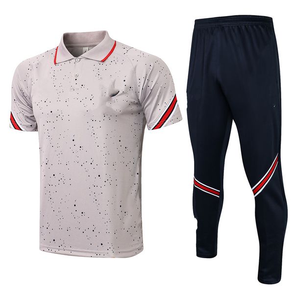 men's jersey football short sports sleeve training suit 2021 suit sportswear suit foot football chandal futbol sportswear, Gray
men's jersey football short sports sleeve training suit 2021 suit sportswear suit foot football chandal futbol sportswear, Gray