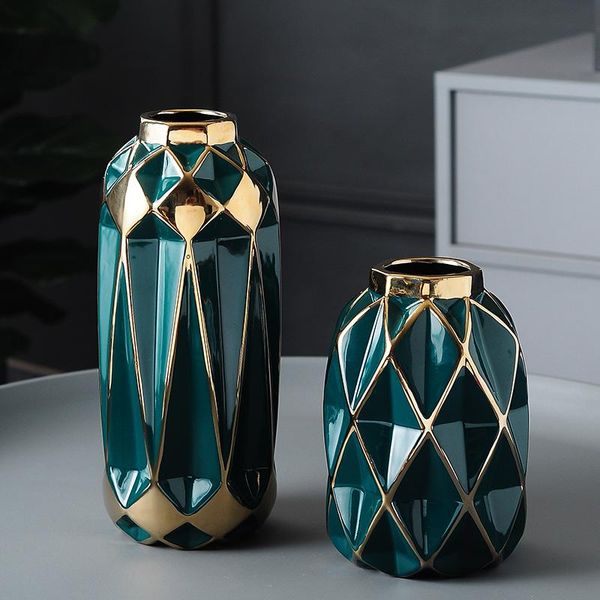 vases modern ceramic diamond vase luxury golden side flower container abstract art deskbottle home living room decoration
vases modern ceramic diamond vase luxury golden side flower container abstract art deskbottle home living room decoration