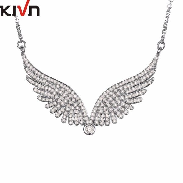 fashion jewelry pave cz cubic zirconia angel wing feather womens bridal wedding pendant necklaces birthday christmas gifts chains, Silver
fashion jewelry pave cz cubic zirconia angel wing feather womens bridal wedding pendant necklaces birthday christmas gifts chains, Silver