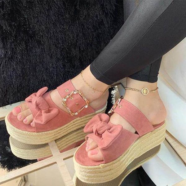 women's summer sandals ladies flock butterfly knot platform buckle strap shoes woman comfort casual fashion, Black
women's summer sandals ladies flock butterfly knot platform buckle strap shoes woman comfort casual fashion, Black