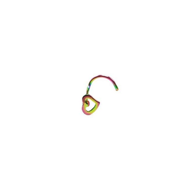 fashion heart-shaped crooked hook nose nail stainless steel hollow peach heart nose ring body puncture ornaments, Silver
fashion heart-shaped crooked hook nose nail stainless steel hollow peach heart nose ring body puncture ornaments, Silver