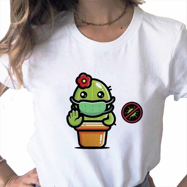 love is cike a cactus women t shirt print aesthetic ulzzang female tee clothes 90s summer graphic top, White
love is cike a cactus women t shirt print aesthetic ulzzang female tee clothes 90s summer graphic top, White