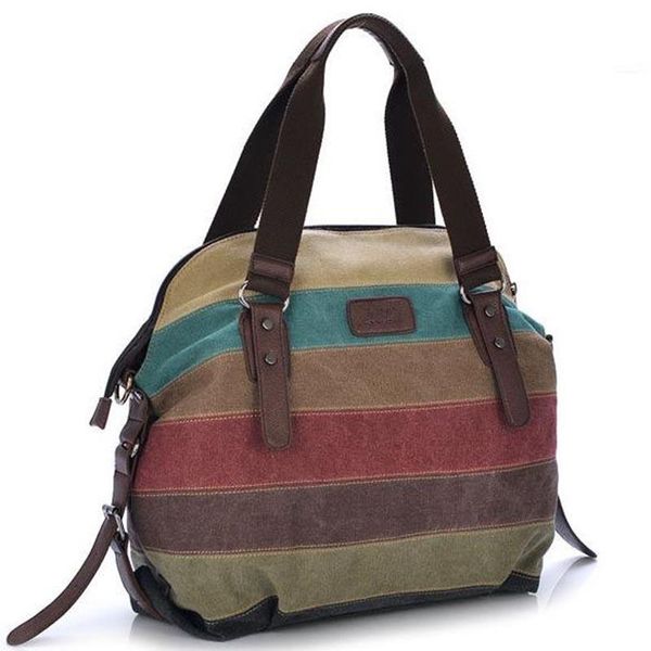 evening bags 2021 patchwork rainbow shoulder bag canvas totes striped womens handbag fashion female casual crossbody sac a main 
evening bags 2021 patchwork rainbow shoulder bag canvas totes striped womens handbag fashion female casual crossbody sac a main